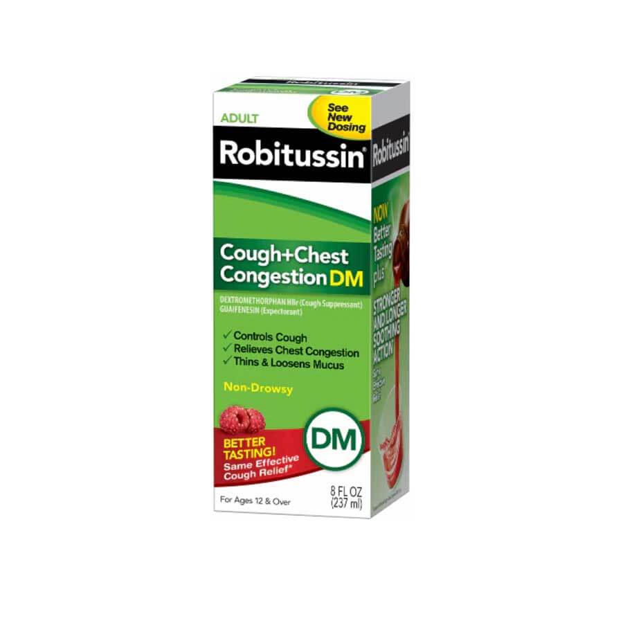 Robitussin Cough and Chest Congestion DM Syrup 237ml Ehavene