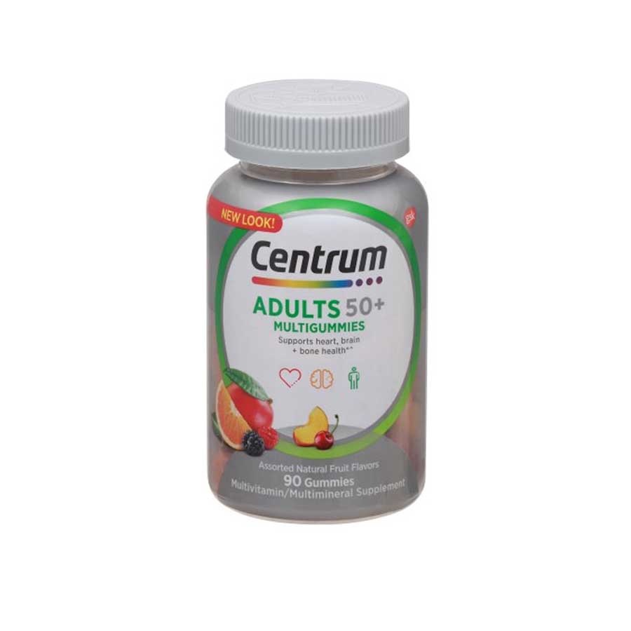 Centrum Adults 50+ Multivitamin 90 Gummies | Ehavene
