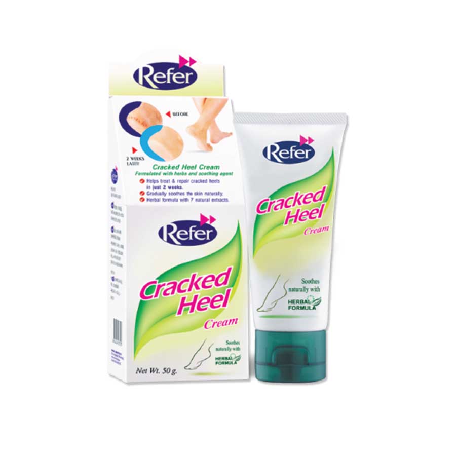 Refer Whitening Cracked Heel Cream 50gm Ehavene