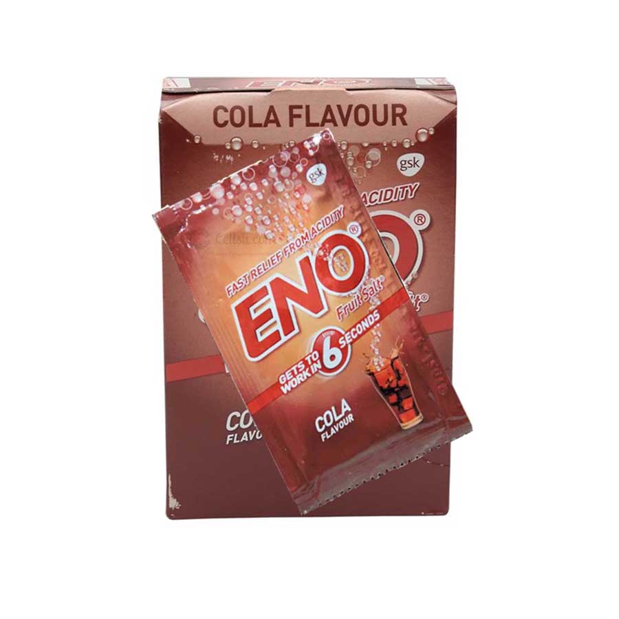 Eno Fruit Salt Cola Flavoured Powder 30 Sachets Ehavene
