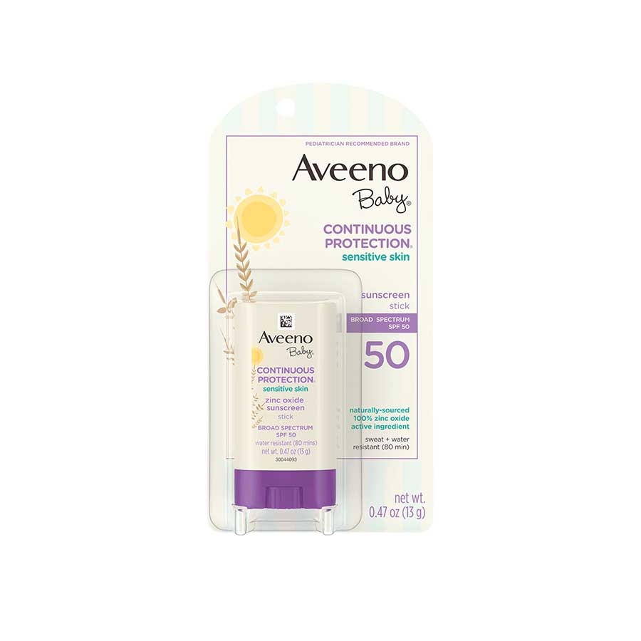 Aveeno Baby Continuous Protection Sunscreen Sensitive Skin 13gm | Ehavene